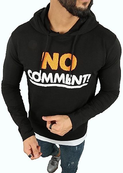 Megaman Jeans Kapuzenpullover Herren Pullover Kapuzenpullover "No Comment" günstig online kaufen