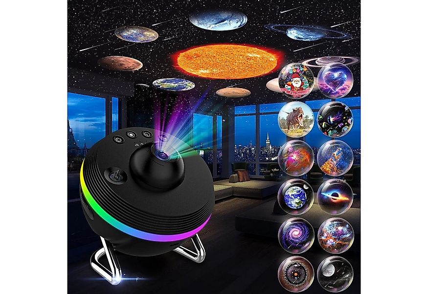 Fanttik LED-Sternenhimmel Sternenhimmel Projektor 13 in 1 Planetarium Galax günstig online kaufen
