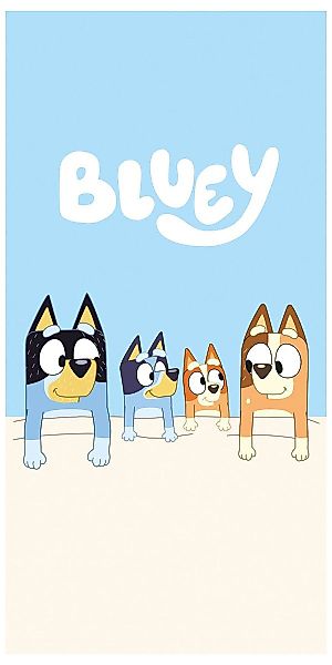 Disney Strandtücher Bluey, Frottee (Badetuch, 1-St) günstig online kaufen