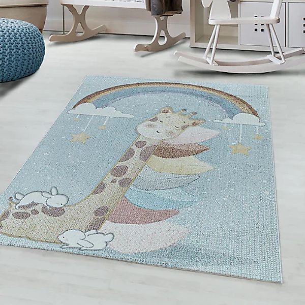 Ayyildiz Teppiche Kinderteppich »LUCKY 3612«, rechteckig, 11 mm Höhe, Kinde günstig online kaufen