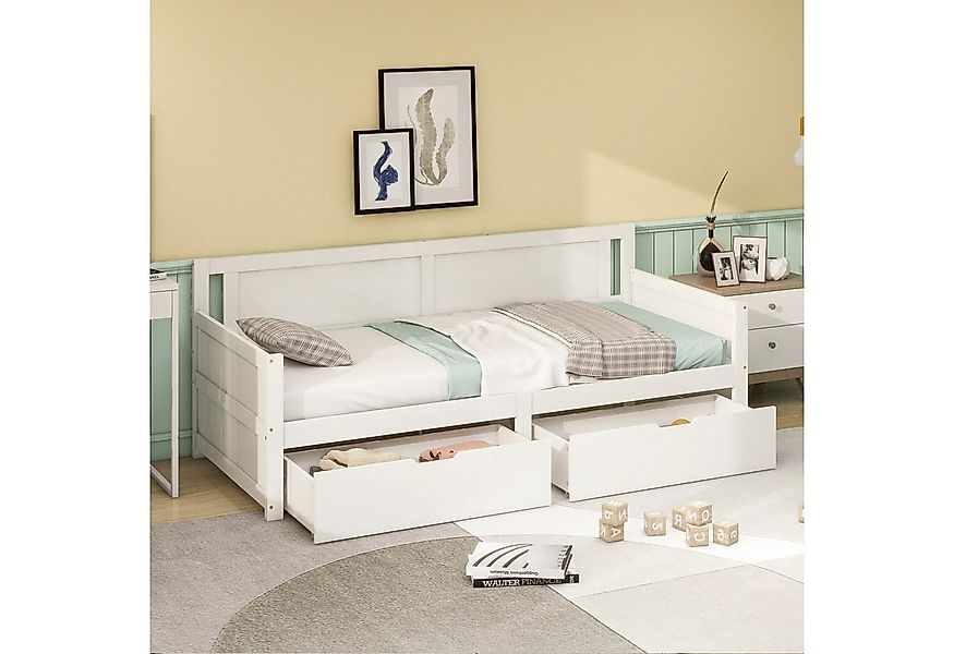 BlingBin Kinderbett Einzelbett, Multifunktionales Kinderbett, Stauraumbett, günstig online kaufen