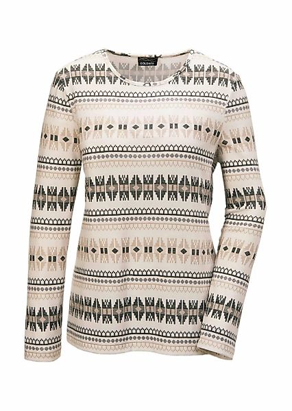 GOLDNER Longpullover "Kurzgröße Kurzgröße - Kombistarkes Shirt aus flauschi günstig online kaufen
