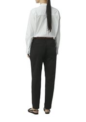 comma Chinohose mit Gürtel und Stretch günstig online kaufen