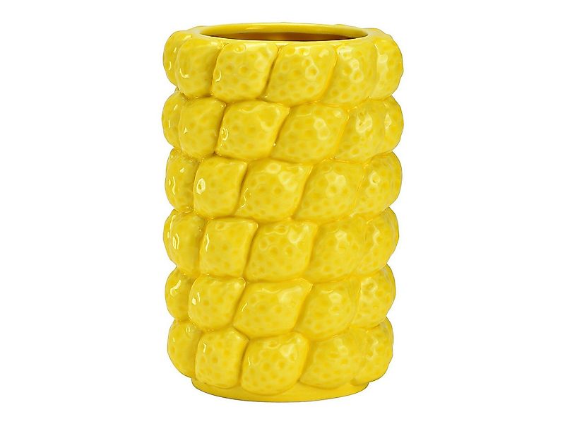 EXNER Dekovase Vase Zitrone, aus Keramik, Gelb, 18 cm hoch, 10042970 (1 St) günstig online kaufen