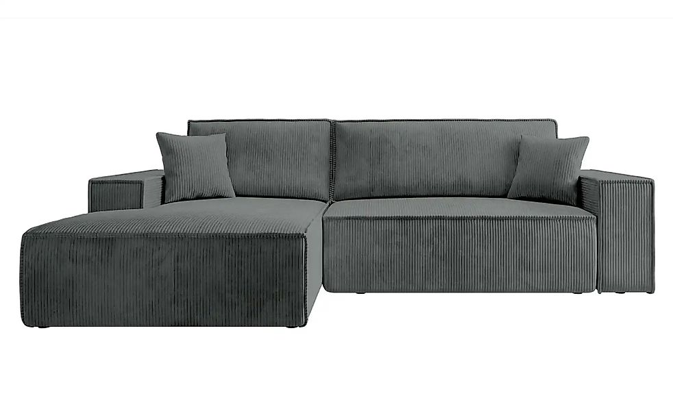 Selsey Ecksofa mit Schlaffunktion Farese  ¦ grau ¦ Maße (cm): B: 267 H: 85 günstig online kaufen
