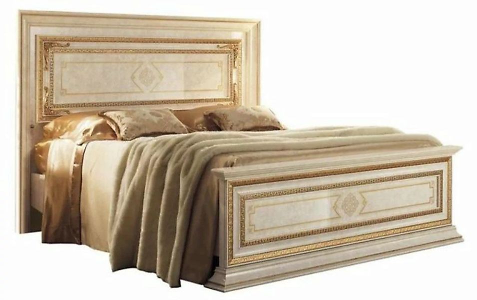 JVmoebel Bett Bett Klassischen Stil Betten Doppel Luxus Holz Möbel Schlafzi günstig online kaufen