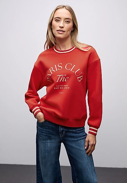 STREET ONE Sweatshirt, mit Schriftzug günstig online kaufen