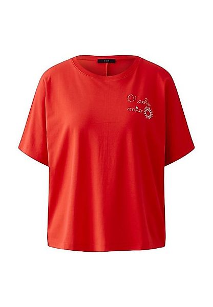 Oui T-Shirt T-Shirt elastische Baumwoll- Modalmischung günstig online kaufen