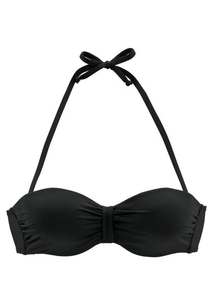 Bench. Bügel-Bandeau-Bikini-Top im Uni-Style günstig online kaufen