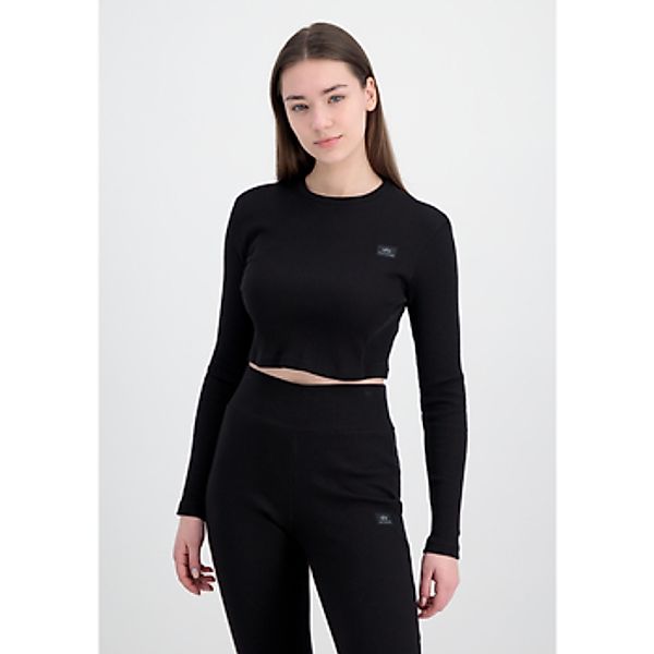 Alpha Industries Longsleeve "X-Fit Rib LS C Women" günstig online kaufen
