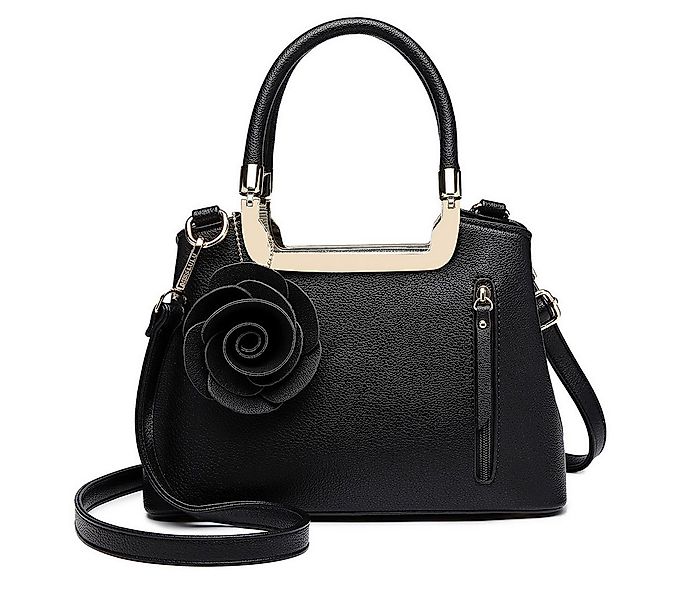 Miss Lulu Handtasche Damen Blumen-Design Henkeltasche aus Kunstleder Elegan günstig online kaufen