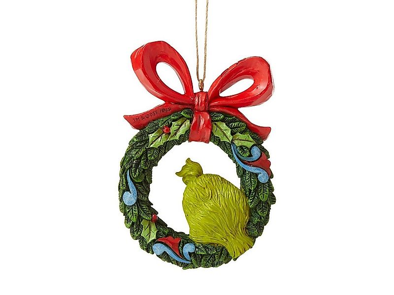 enesco Christbaumschmuck Grinch späht durch Kranz (Der Grinch) (1-tlg), Mar günstig online kaufen