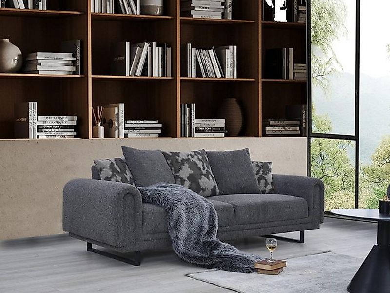 Xlmoebel Sofa Modernes Luxus-Sofa für das Wohnzimmer, Dreisitzer-Couch Luxu günstig online kaufen