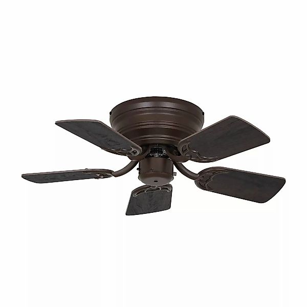 Deckenventilator Classic Flat III bronze Ø 75 cm günstig online kaufen