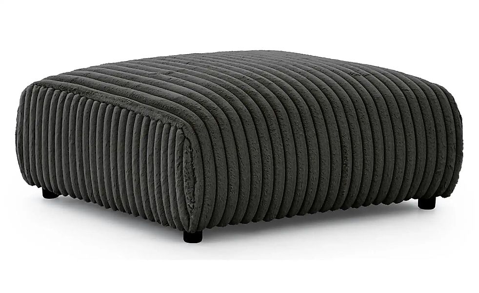 S-STYLE Hocker  Mollis ¦ grau ¦ Maße (cm): B: 88 H: 39 Polstermöbel > Hocke günstig online kaufen