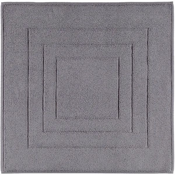 Vossen Badematten Feeling - Farbe: dunkelgrau - 7410 - 60x60 cm günstig online kaufen