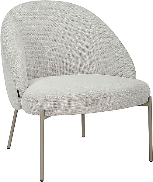 INOSIGN Loungesessel "MOVILLE Designstuhl mit filigranen Metallbeinen", Coc günstig online kaufen