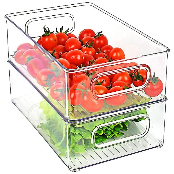 zggzerg Aufbewahrungsbox Kühlschrank Organizer 2er Set, günstig online kaufen