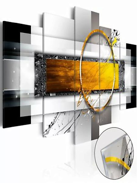 artgeist Acrylglasbild Golden Shot [Glass] mehrfarbig Gr. 100 x 50 günstig online kaufen