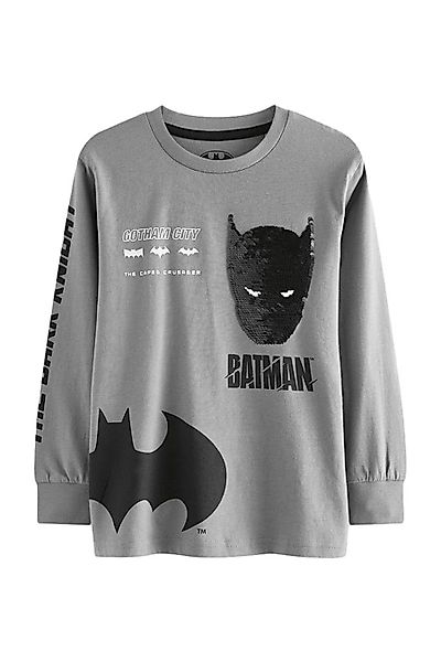 Next Langarmshirt Lizenziertes Langarmshirt mit Pailletten, günstig online kaufen