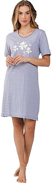 Pastunette Nachthemd Damen Schlafshirt mit kurzem günstig online kaufen