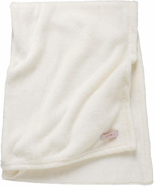 Plaid Mellow, Esprit, besonders kuschelig und weich, Kuscheldecke günstig online kaufen