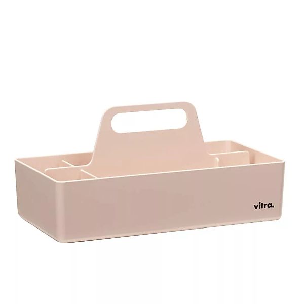 Vitra - Vitra Toolbox Aufbewahrungsbox - blassrosa/32.7x16.7x15.6cm günstig online kaufen