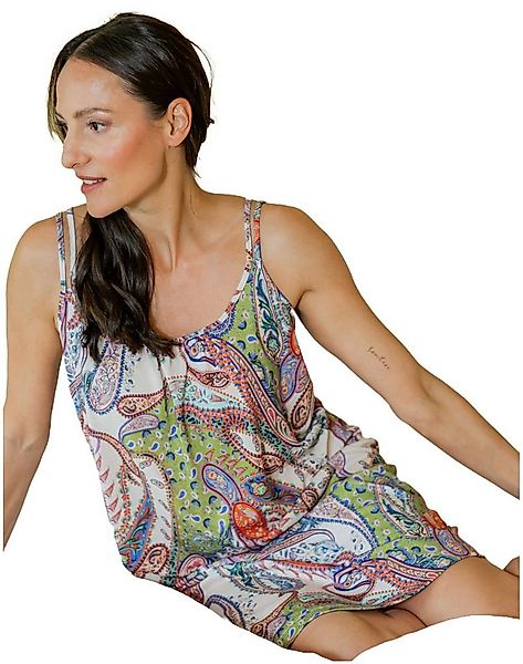 HUTSCHREUTHER Nachthemd Damen Schlafshirt mit Spaghetti Trägern (1-tlg) Mod günstig online kaufen