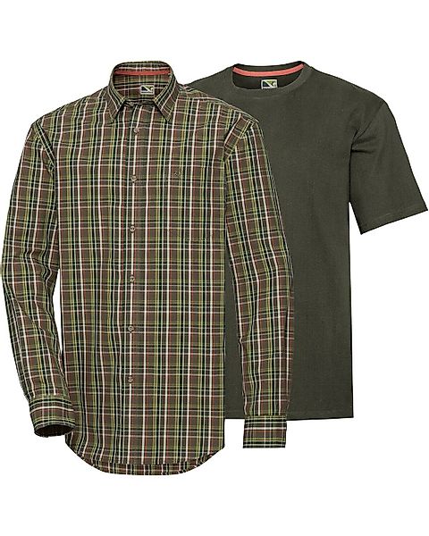 Wald & Forst Langarmhemd Set Jagdhemd günstig online kaufen