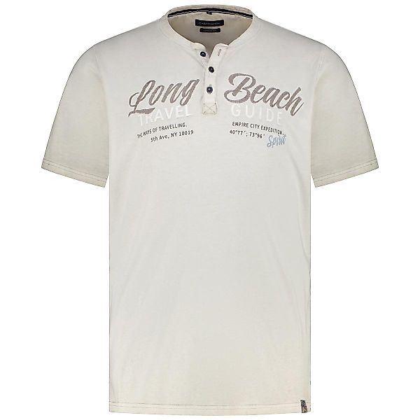 CASA MODA T-Shirt mit Serafinokragen Farbe beige Größe: 4XL günstig online kaufen