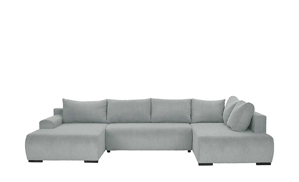 smart Wohnlandschaft  Nelly ¦ grau ¦ Maße (cm): B: 345 H: 85 T: 202.0 Polst günstig online kaufen