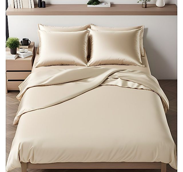 Cozyor Wendebettwäsche Satin glänzend matt 135x200, 155x200, 155x220, 200x2 günstig online kaufen