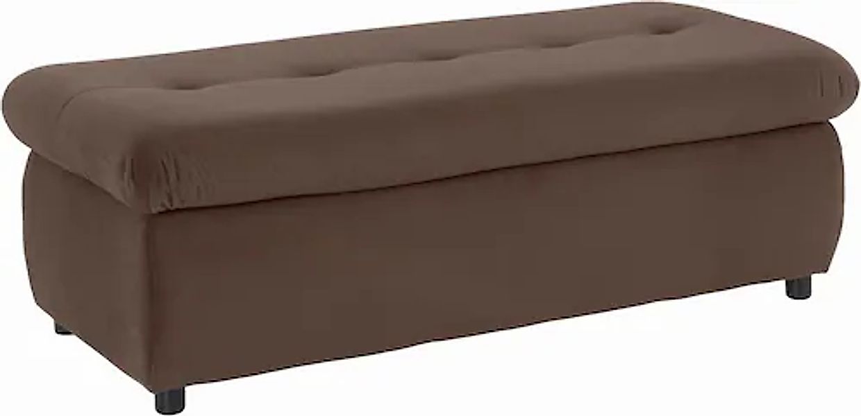 TRENDMANUFAKTUR Hocker »Indie II, bequemer Bankhocker mit Staufach unter de günstig online kaufen