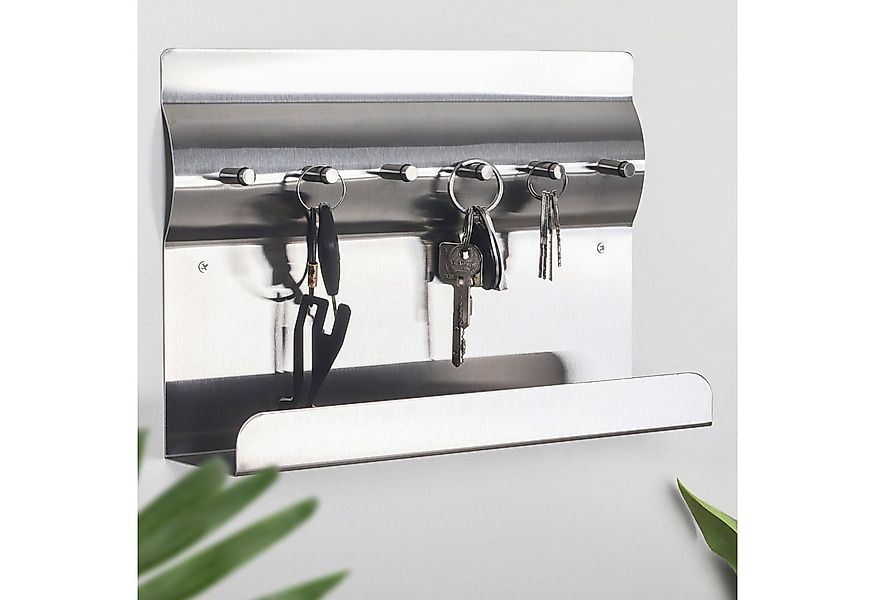 RICOO Garderobenleiste Schlüsselbrett mit Ablage Schlüsselhaken MB6001 Schl günstig online kaufen