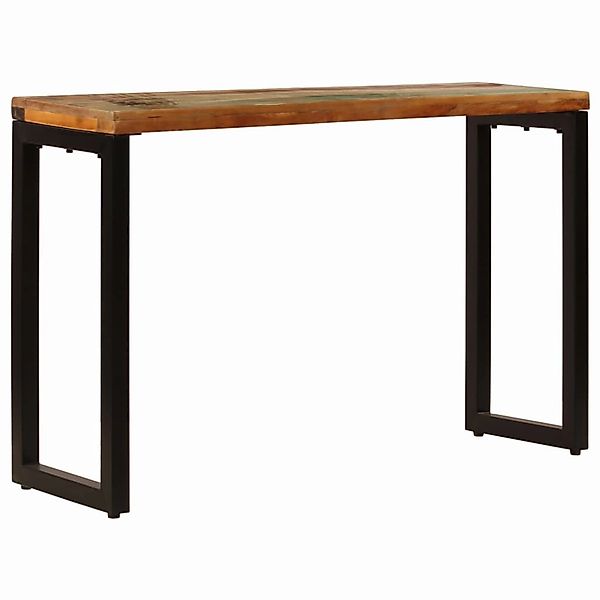 vidaXL Konsolentisch 120x35x76 cm Stahl und Altholz günstig online kaufen