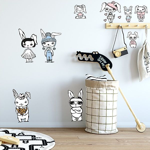 Sunnywall Wandtattoo Cool Rabbit - coole günstig online kaufen