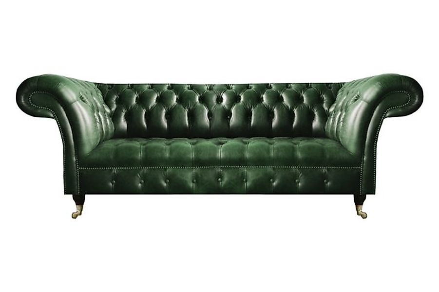 JVmoebel Chesterfield-Sofa Chesterfield Sofa Dreisitze Design Möbel Wohnzim günstig online kaufen