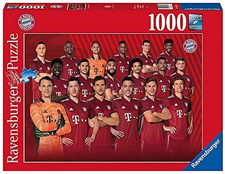 Ravensburger Puzzle Ravensburger 16847 - FC Bayern Saison 2021/22 - 1000 Te günstig online kaufen
