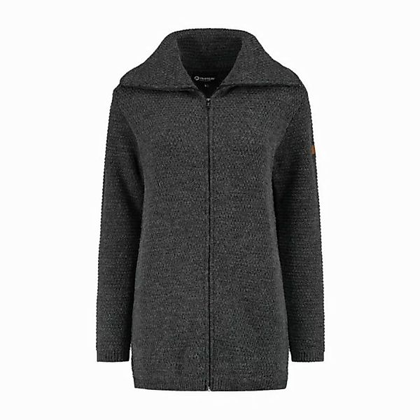 Travelin' Strickjacke Travelin' Vest Nivala Lady Dark Antracite L günstig online kaufen