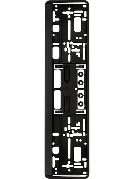 UNITEC Metallschild UniTec Kennzeichenhalterung schwarz günstig online kaufen