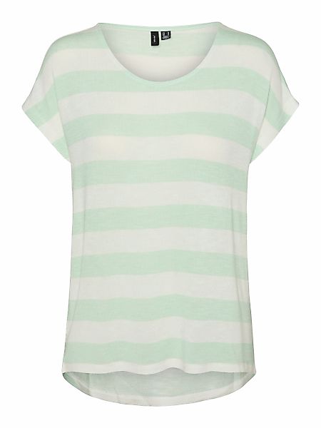 Vero Moda Kurzarmshirt "VMWIDE STRIPE SL TOP GA JRS NOOS" günstig online kaufen