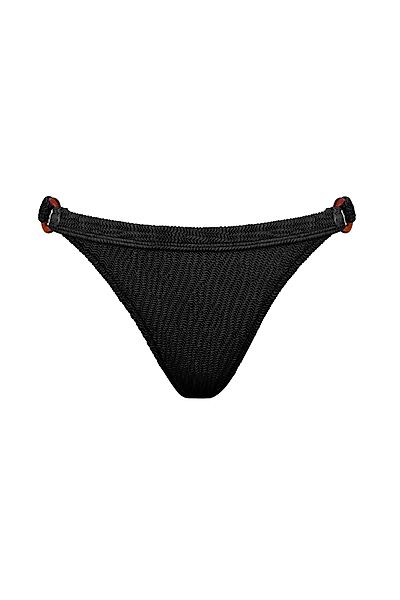 Watercult Bikini-Slip Textured Basics 42 schwarz günstig online kaufen