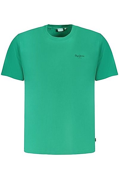 Pepe Jeans T-Shirt Grünes Herren T-Shirt aus nachhaltiger Baumwolle günstig online kaufen