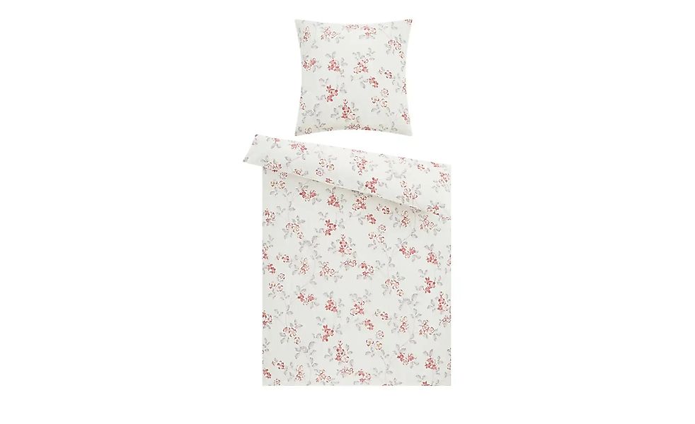 como Renforce Bettwäsche  Vintage Rose ¦ rot ¦ Maße (cm): B: 135 Bettwaren günstig online kaufen