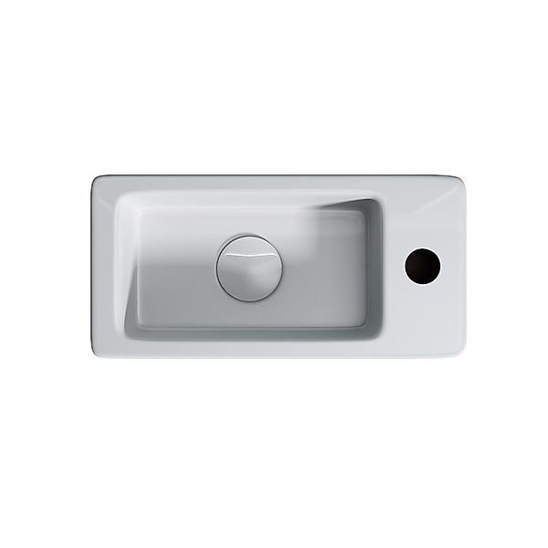 doporro Waschbecken Hängewaschbecken Keramik Nano-Versiegelung 37x18x9.5cm günstig online kaufen