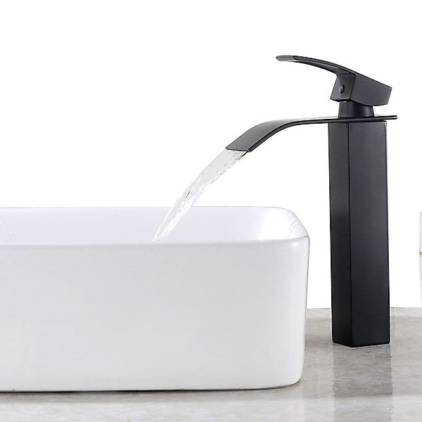 Auralum Max Waschtischarmatur Hoch Wasserfall Wasserhahn günstig online kaufen