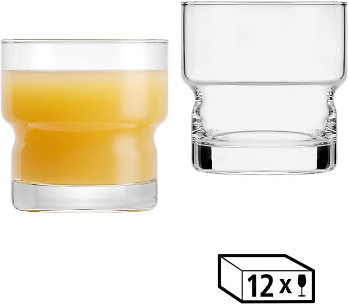 LIBBEY Gläser-Set »Rocks Glas -NEWTON- 296 ml, Ø: 8 cm, H: 8,5 cm, 12er Set günstig online kaufen