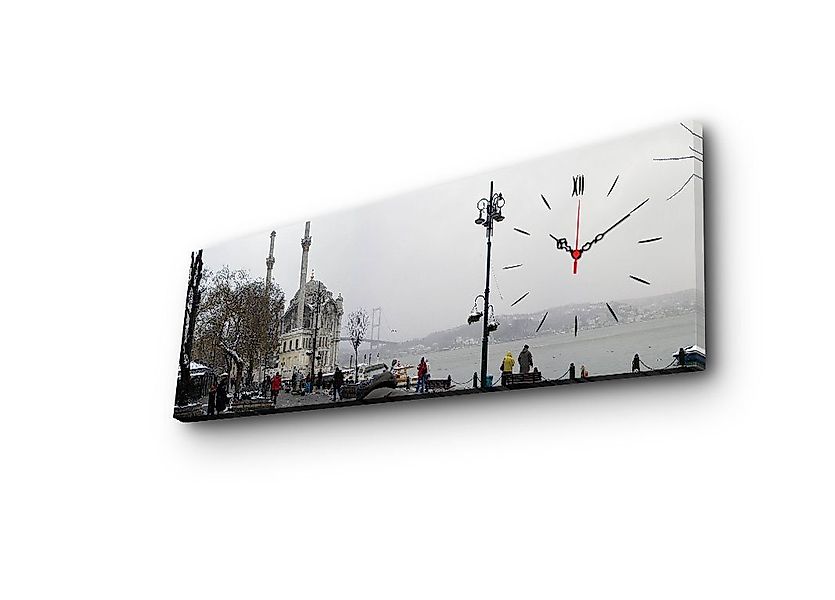 Wallity Wanduhr 100% SUEDE CANVAS, 30 x 90 cm A1672 günstig online kaufen