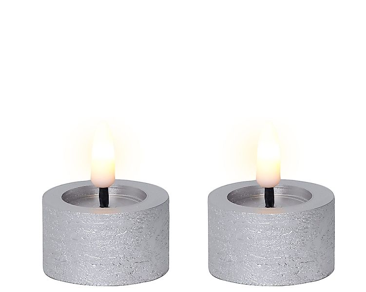 Lumineo LED-Kerze, LED Teelichter mit Timer günstig online kaufen