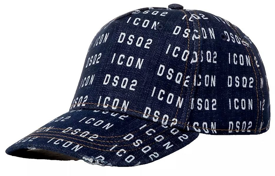 Dsquared2 Baseball Cap Multi Logo Icon Baseballkappe Cap Vintage-inspiriert günstig online kaufen